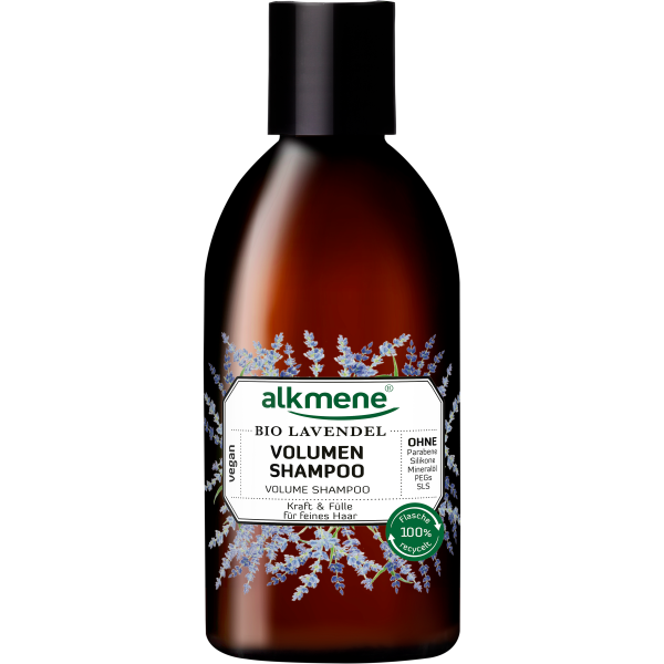 flasche heilpflanzen shampoo lavendel