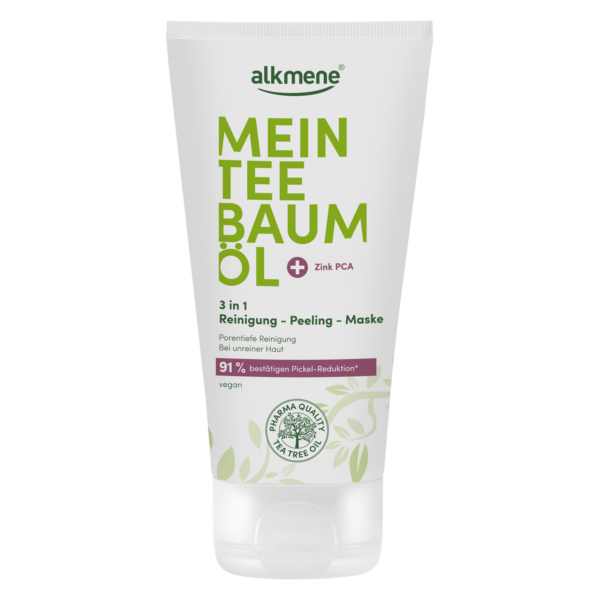 Peeling gegen Mitesser und unreine Haut: alkmene 3 in 1