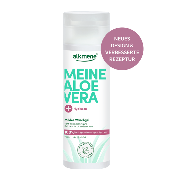 Produktbild Flasche alkmene MEINE ALOE VERA Mildes Waschgel in einer Flasche neues design und verbesserte rezeptur