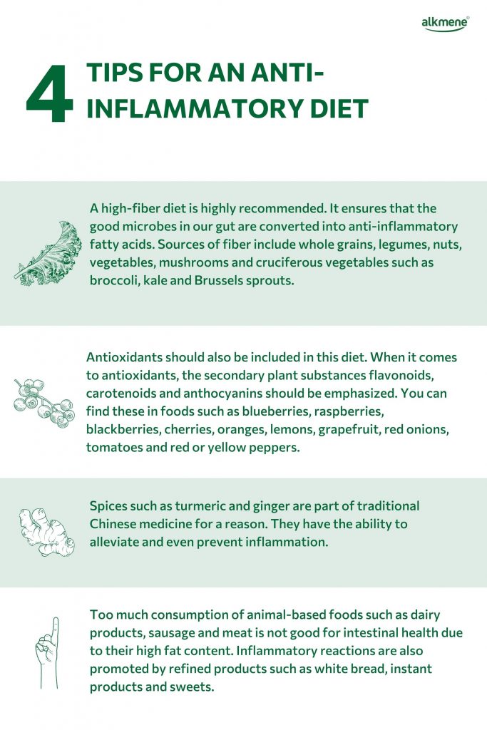 4 tips for an anti inflammatory diet